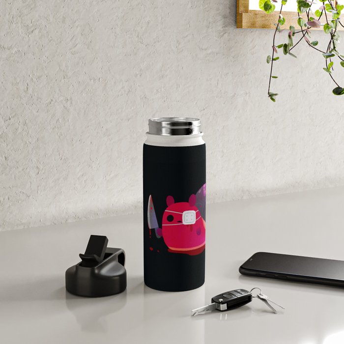super cute snail Water Bottle Gallery Image 4
