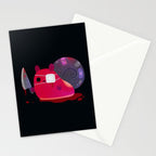 super cute snail Stationery Card Gallery Image 2