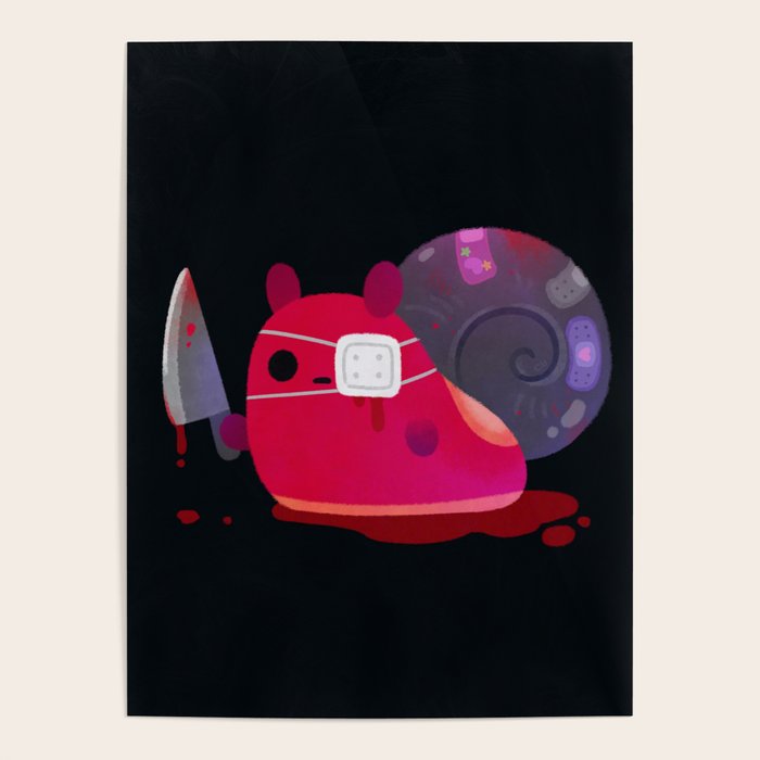 super cute snail Poster Gallery Image 4