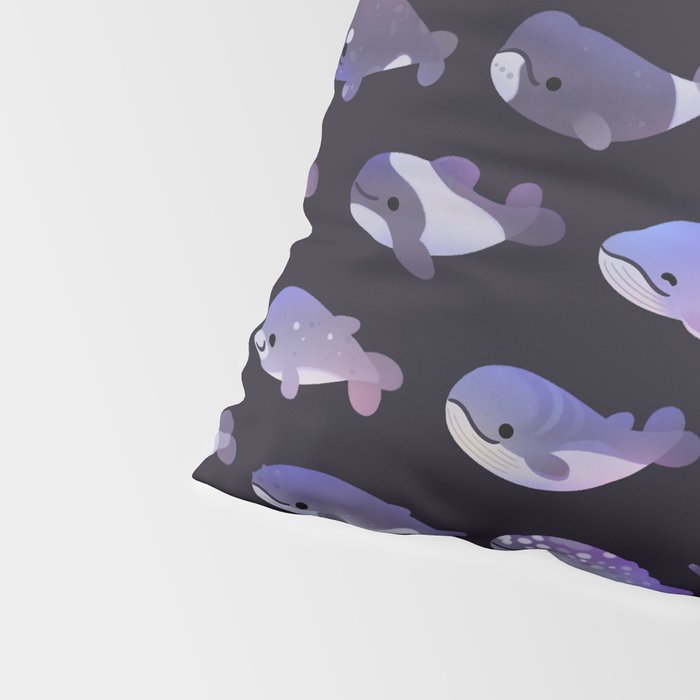 Whale Day Pillow Sham Gallery Image 4