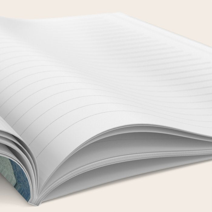 Mountain Range Silhouette - Blue & Yellow Notebook Gallery Image 2