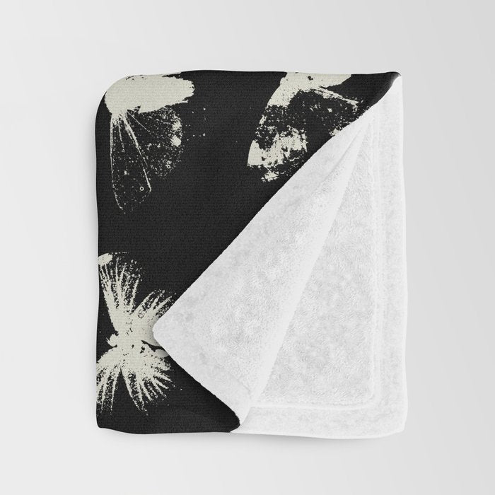 moths Throw Blanket Gallery Image 3