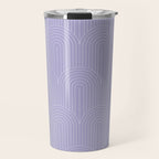 Art Deco Arch Pattern XV Travel Mug Gallery Image 1