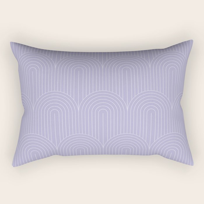 Art Deco Arch Pattern XV Rectangular Pillow Gallery Image 1