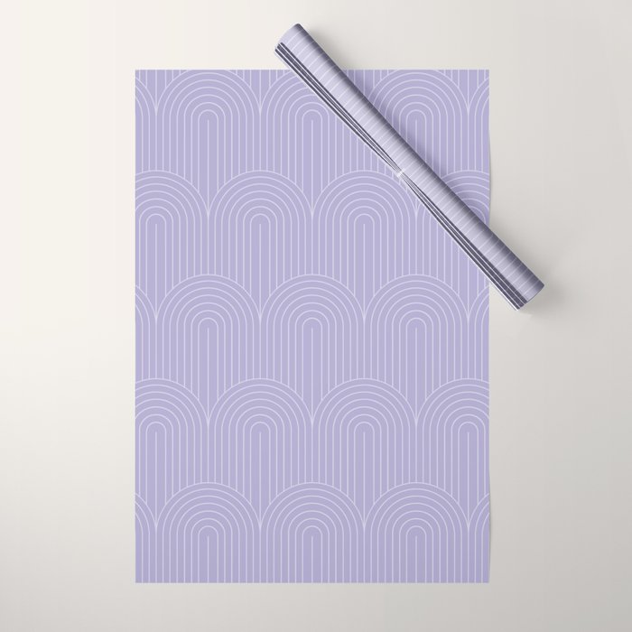 Art Deco Arch Pattern XV Wrapping Paper Gallery Image 1
