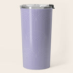 Art Deco Arch Pattern XV Travel Mug Gallery Image 2