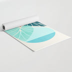 Tropical Symmetry Retro Botanic Yoga Mat Gallery Image 2