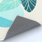 Tropical Symmetry Retro Botanic Rug Gallery Image 4