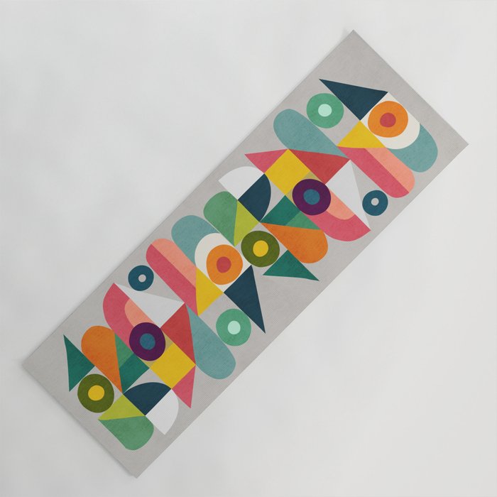 Tick Tock Machine Yoga Mat Gallery Image 1