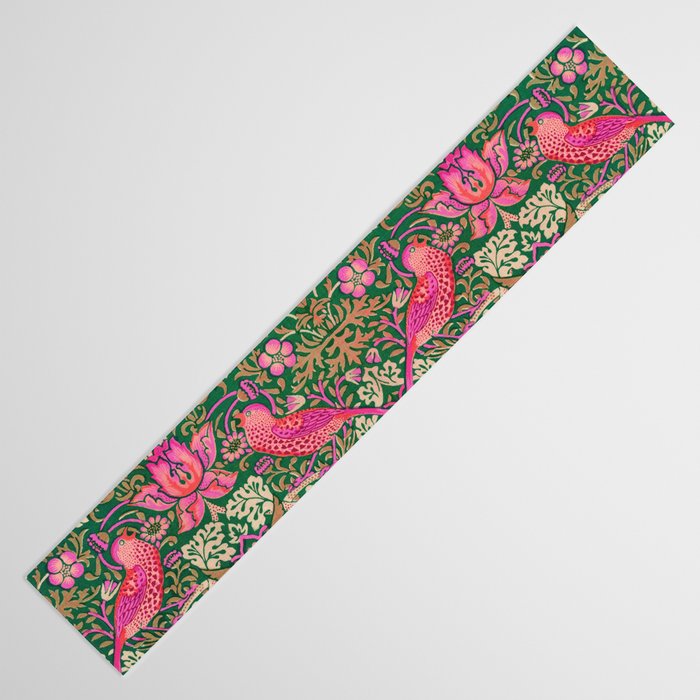 William Morris "Strawberry Thief" 7. Table Runner Gallery Image 3