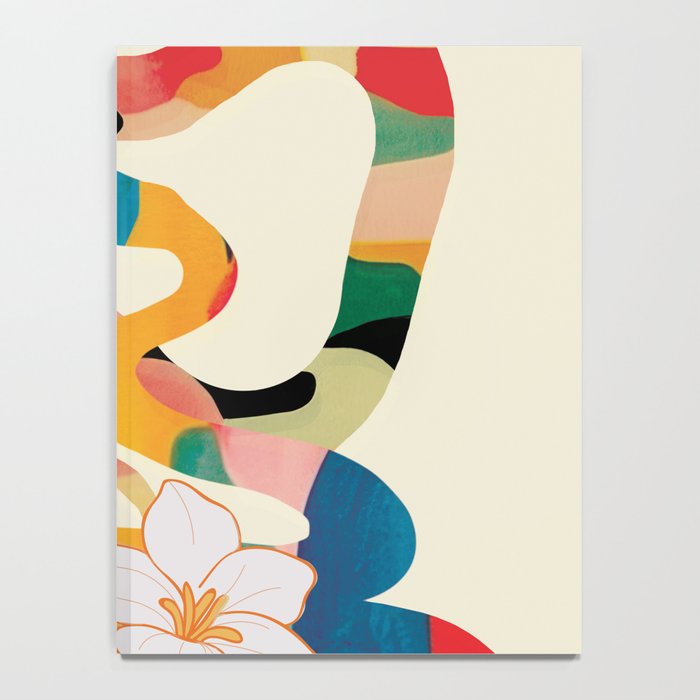Abstract Snakes in the Flowers 1 Notebook Gallery Image 4