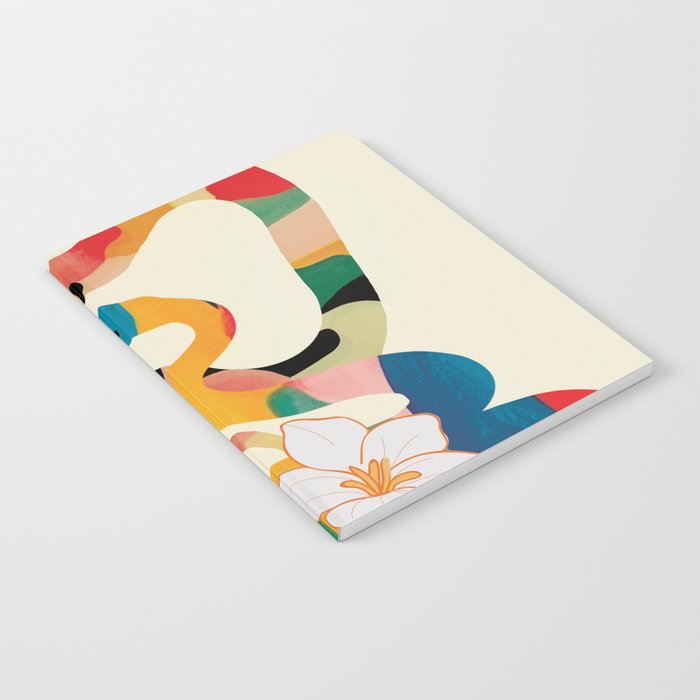 Abstract Snakes in the Flowers 1 Notebook Gallery Image 2