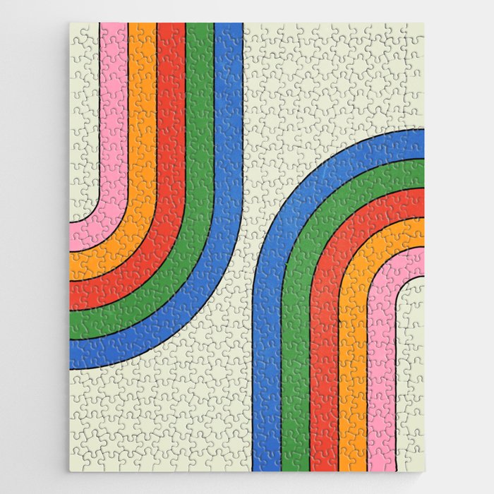 Retro Candy Arches Jigsaw Puzzle Gallery Image 1