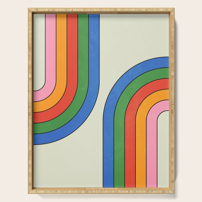 Retro Candy Arches Serving Tray Gallery Image 1