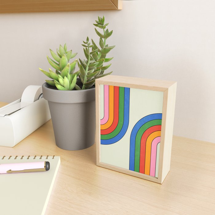 Retro Candy Arches Mini Art Print Gallery Image 2