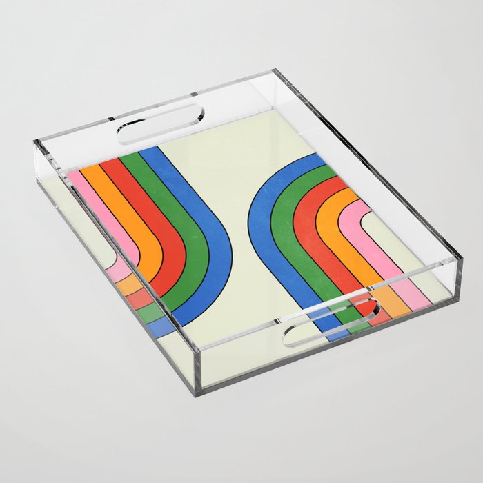Retro Candy Arches Acrylic Tray Gallery Image 1