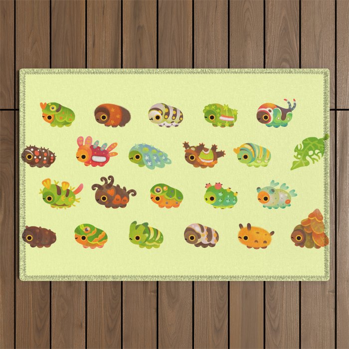 Caterpillar Outdoor Rug Gallery Image 1