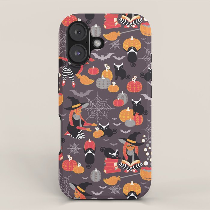 Enchanted Vintage Halloween Spell iPhone Case Gallery Image 1
