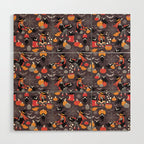 Enchanted Vintage Halloween Spell Wood Wall Art Gallery Image 1