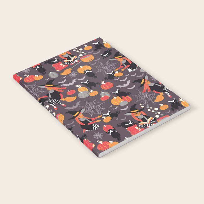 Enchanted Vintage Halloween Spell Notebook Gallery Image 1