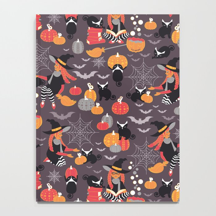 Enchanted Vintage Halloween Spell Notebook Gallery Image 4