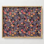 Enchanted Vintage Halloween Spell Serving Tray Gallery Image 1