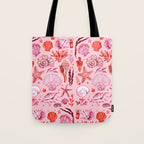 Girly Seashells Party Tote Bag Gallery Image 1