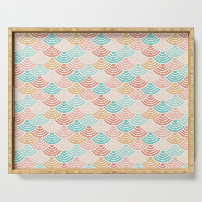 Summer Scallops Serving Tray Gallery Image 1