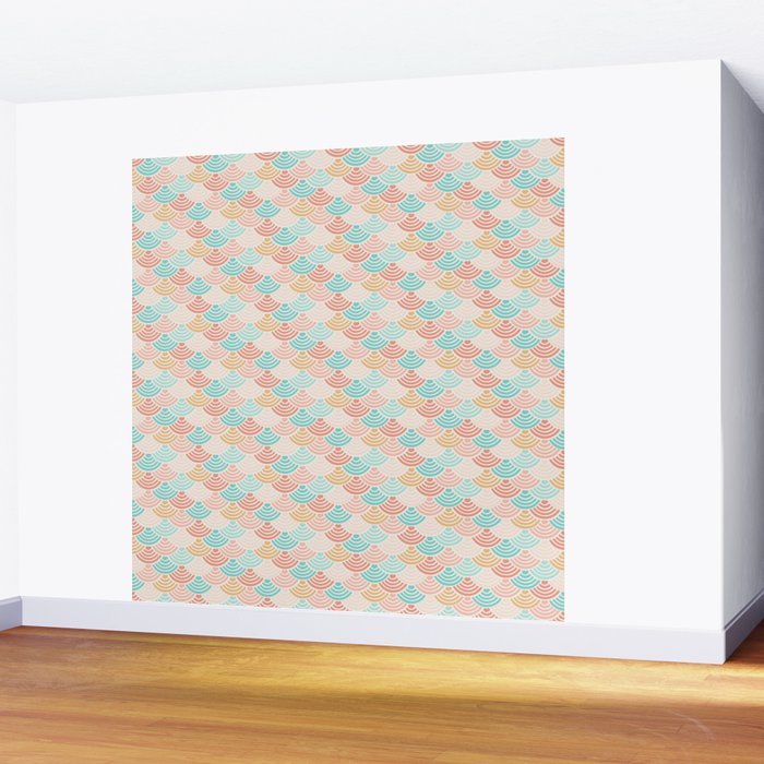 Summer Scallops Wall Mural Gallery Image 2