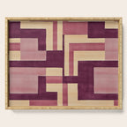 Romantic Botanica - Autumn Winter Geometry Serving Tray Gallery Image 1
