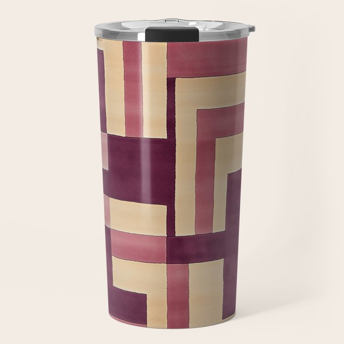 Romantic Botanica - Autumn Winter Geometry Travel Mug Gallery Image 1