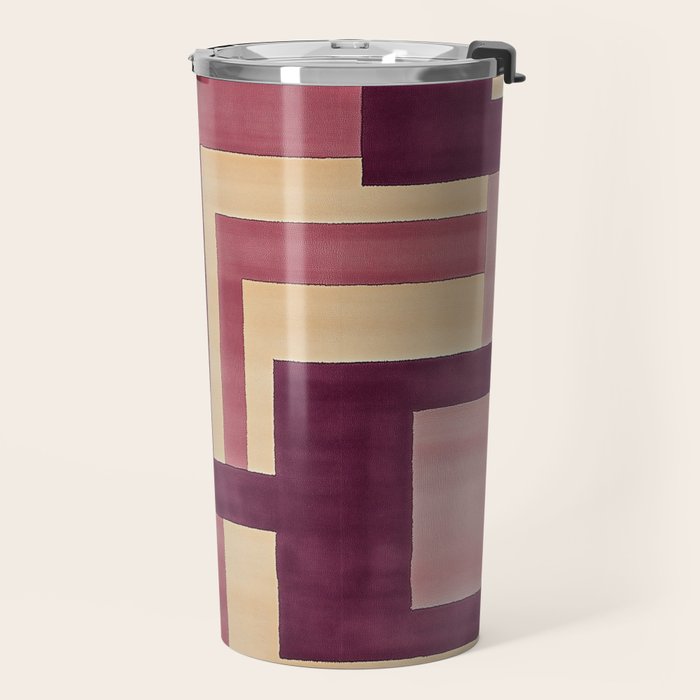Romantic Botanica - Autumn Winter Geometry Travel Mug Gallery Image 2