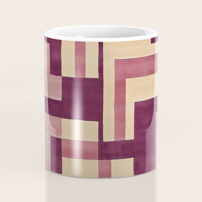 Romantic Botanica - Autumn Winter Geometry Coffee Mug Gallery Image 4