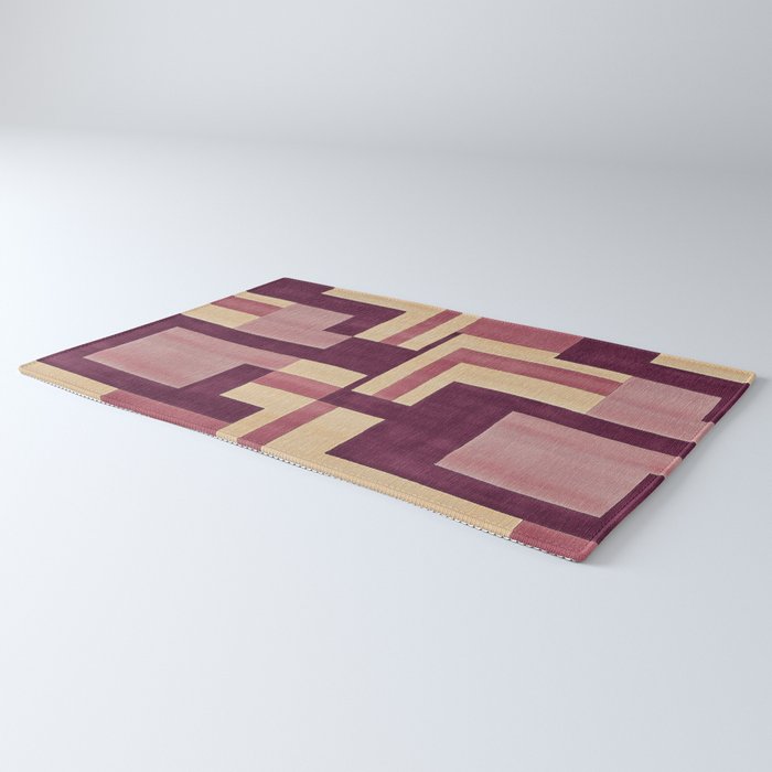 Romantic Botanica - Autumn Winter Geometry Rug Gallery Image 3