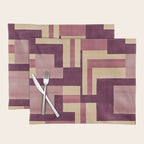 Romantic Botanica - Autumn Winter Geometry Placemat Gallery Image 1