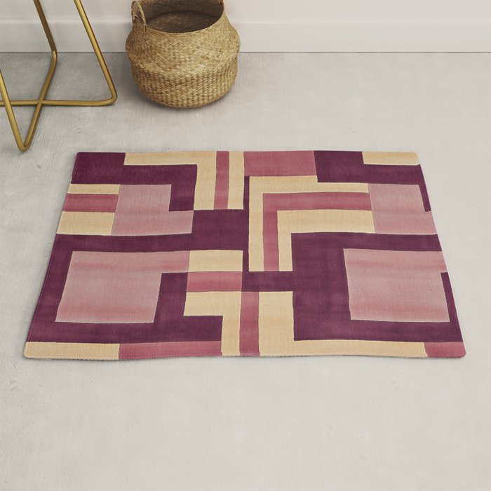 Romantic Botanica - Autumn Winter Geometry Rug Gallery Image 1