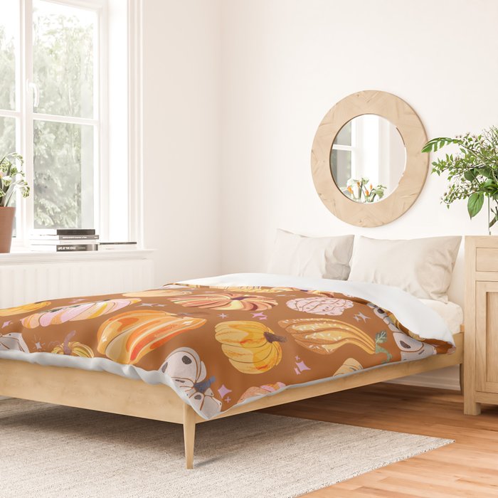 Pumpkins Galore Duvet Cover Gallery Image 2