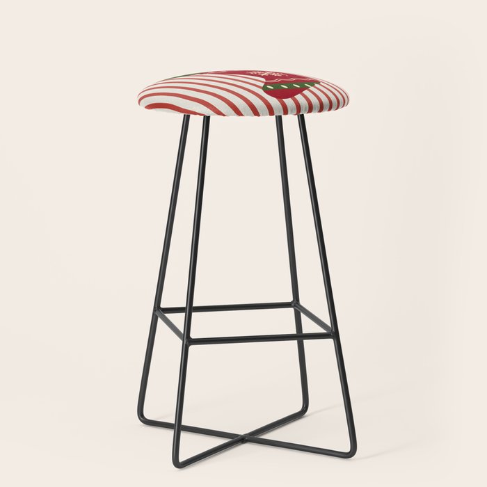 Christmas Stocking Red Stool Gallery Image 1