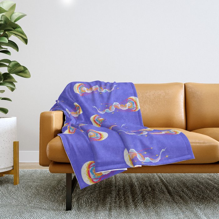 Jellyfish Throw Blanket Gallery Image 1
