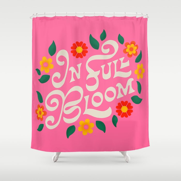 In Full Bloom Shower Curtain Gallery Image 1