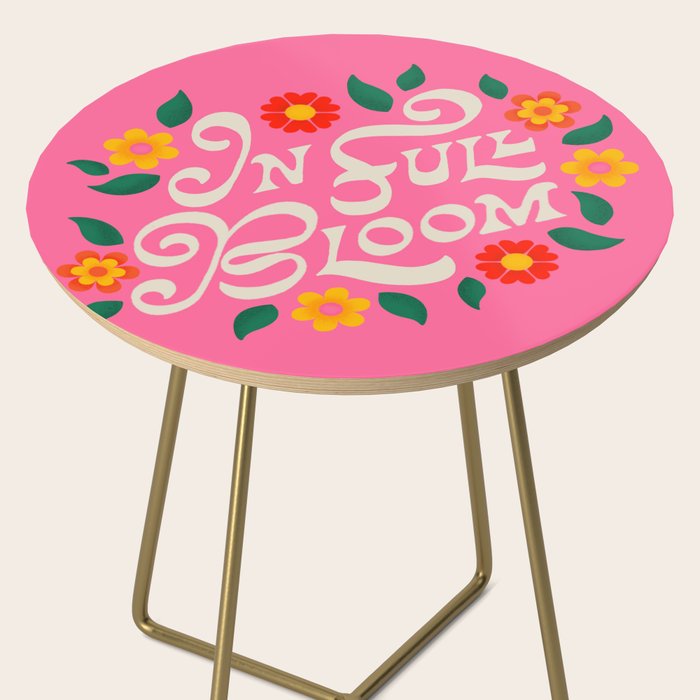 In Full Bloom Side Table Gallery Image 2