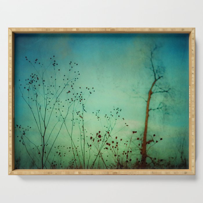 Between Autumn and Winter Serving Tray Gallery Image 1