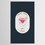 Margarita Cocktail Zodiac Sign Tablecloth Gallery Image 2