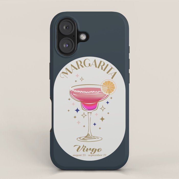 Margarita Cocktail Zodiac Sign iPhone Case Gallery Image 1