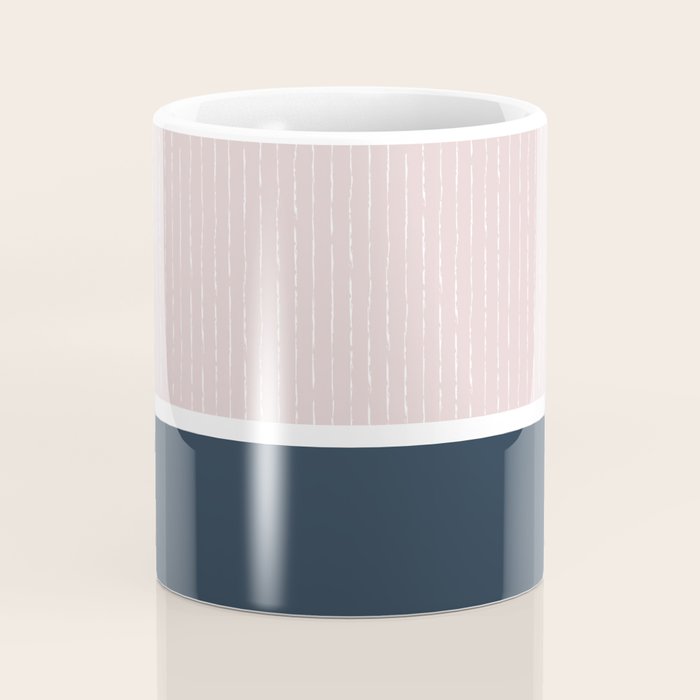 Pink & Navy Coffee Mug Gallery Image 4