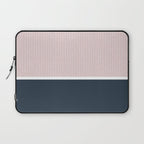 Pink & Navy Laptop Sleeve Gallery Image 1