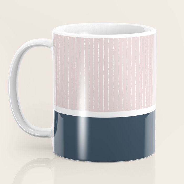 Pink & Navy Coffee Mug Gallery Image 3