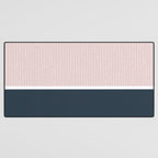 Pink & Navy Desk Mat Gallery Image 3