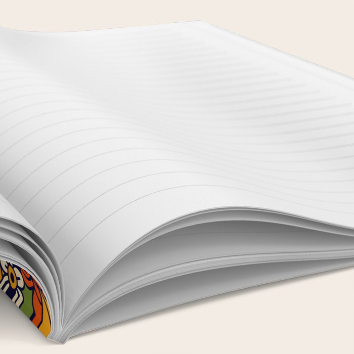 70s Retro Floral - Bold Notebook Gallery Image 2