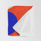 Mid-century geometric shapes-no10 Throw Blanket Gallery Image 3